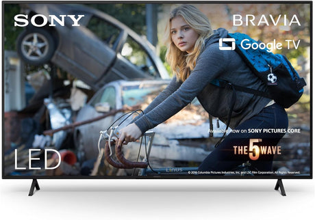 Sony BRAVIA, KD-43X80L, 43 Inches, LED, Smart TV, 4K HDR, Google TV, ECO PACK, BRAVIA CORE, Narrow Bezel Design.