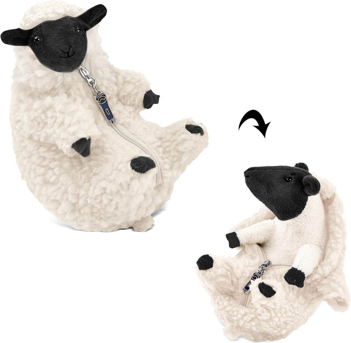 AGRIMONY Cute Shaved Sheep Toys - Kawaii Lamb Plushies Gifts - Fun Funny Mothers Day Easter Valentines Birthday Sheep Plush Gifts for Kids Women Mom Teenage Girls Boys Stuffed Animal Sheep Decor.