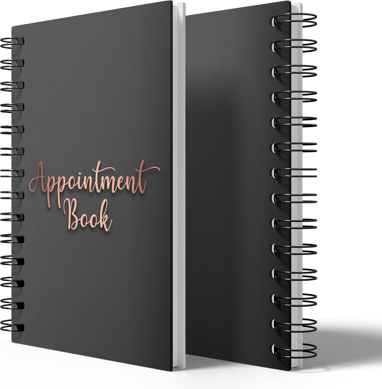 Appointment Diary - Week to View Hourly Planner, Premium Soft Leather Cover for Beauty Salon, Therapist, Spa, Nail, Massage - A5 Size.