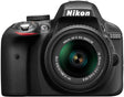 Nikon D3300 Digital SLR Camera (24.2 MP, 3 inch LCD) - Black (Renewed).