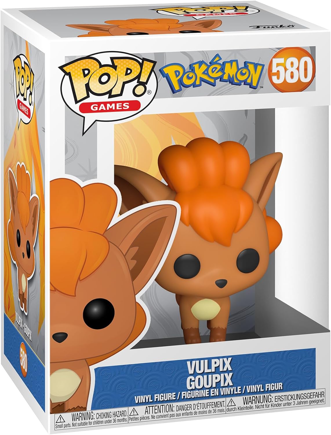 Funko POP! Games: Pokemon - Vulpix - Collectable Vinyl Figure - Gift Idea - Official Merchandise - Toys for Kids & Adults - Video Games Fans - Model Figure for Collectors and Display.