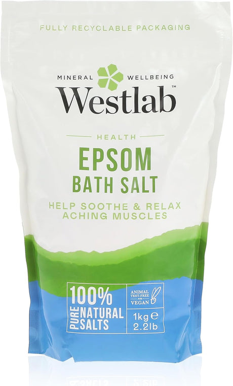 Westlab Reviving Epsom Salt, 1kg.