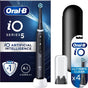 Oral-B iO5 Electric Toothbrushes For Adults,1 Toothbrush Head & Travel Case, 5 Modes With Teeth Whitening, UK 2 Pin Plug, White.