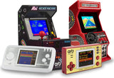 Mini Arcade Machine Handheld Console - 240 In-Built 8-Bit Retro Games, 2.5” Full Colour Screen, 8-Way Joystick, Volume Control Retro Handheld Game Console - ThumbsUp!.