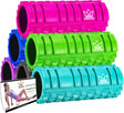 Kingdom GB Foam Roller for Deep Tissue Muscle Massage Trigger Point Grid Sports Massager Fitness Gym Training Physio Muscles Therapy (13cm x 33cm, Purple).