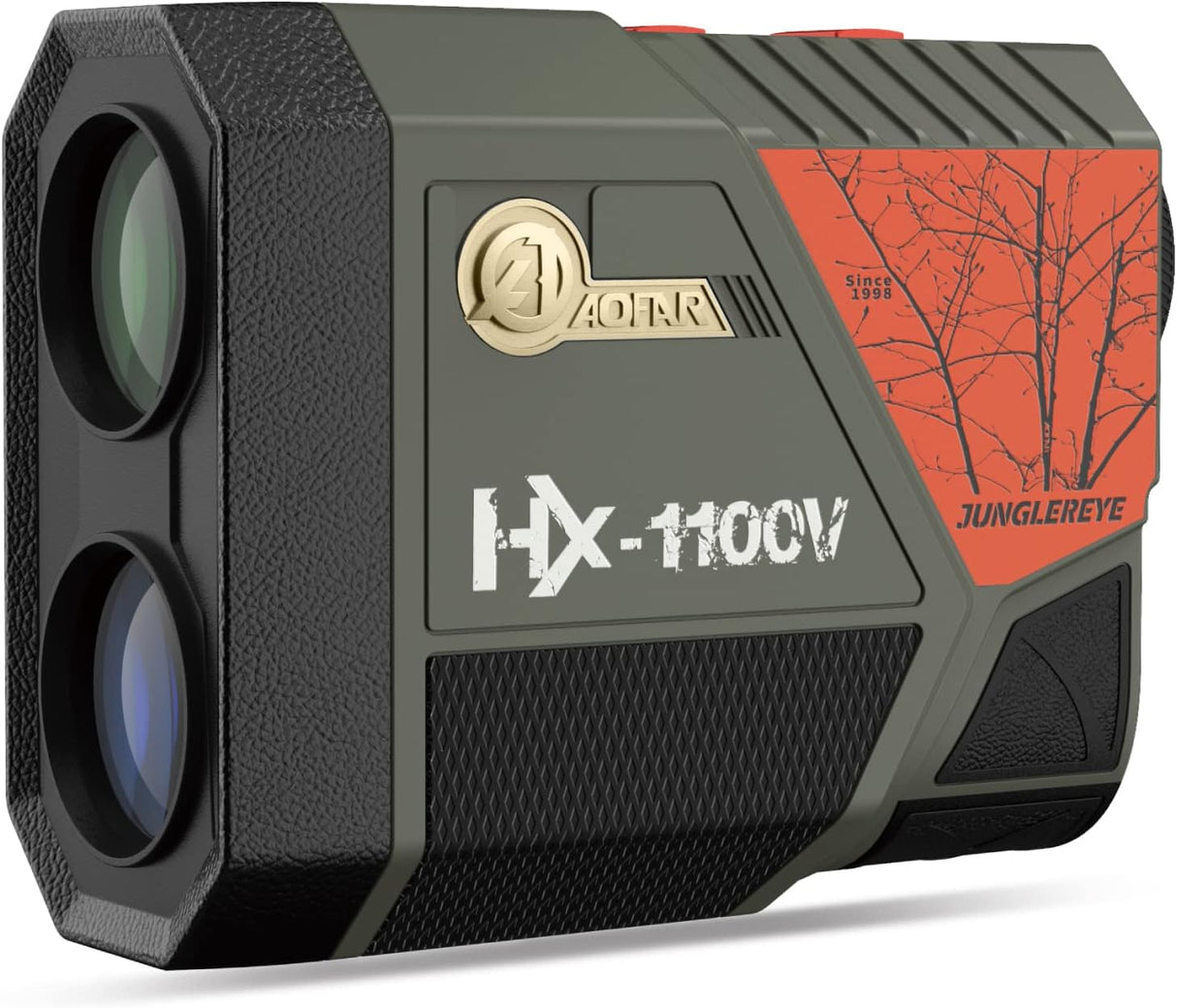 AOFAR HX-1100V Rangefinder for Hunting Archery, 1100 yards with Angle and Horizontal Distance, High-Precision for Bow Hunting with Range,Speed,Scan Mode,Lightweight,Free Battery,Carrying Case.