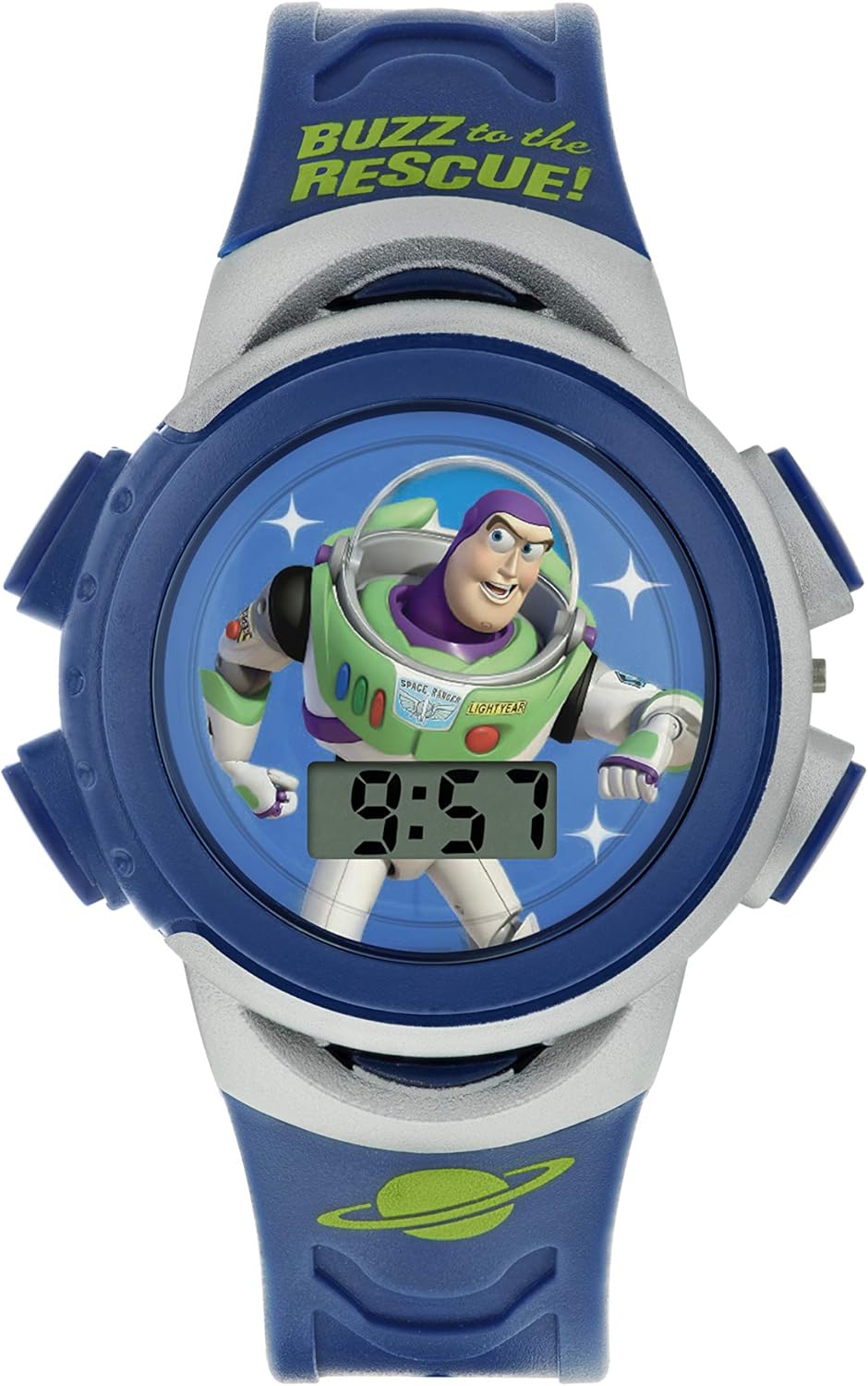 Toy Story Boy's Digital Quartz Watch with Rubber Strap TYM4009ARG.