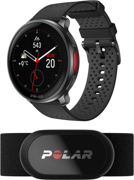 Polar Vantage V3, Sport Watch with GPS, Advanced Heart Rate Monitor, and Extended Battery Life, Smart watch for men and women, Offline Maps, Running Watch, Triathlon Watch.