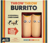 Exploding Kittens Presents Throw Throw Burrito - A Dodgeball Card Game - Family Card Games for Adults, Teens & Kids - 2-6 Players - Ages 7 and Up - 120 Cards.