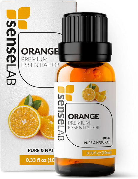 SenseLAB Grapefruit Essential Oil - 100% Pure Extract Grapefruit Oil - Therapeutic Grade Essential Oils - Wellness and Relaxation - Focus Oil - Citrus Essential Oil for Diffuser and Humidifier(10 ml).