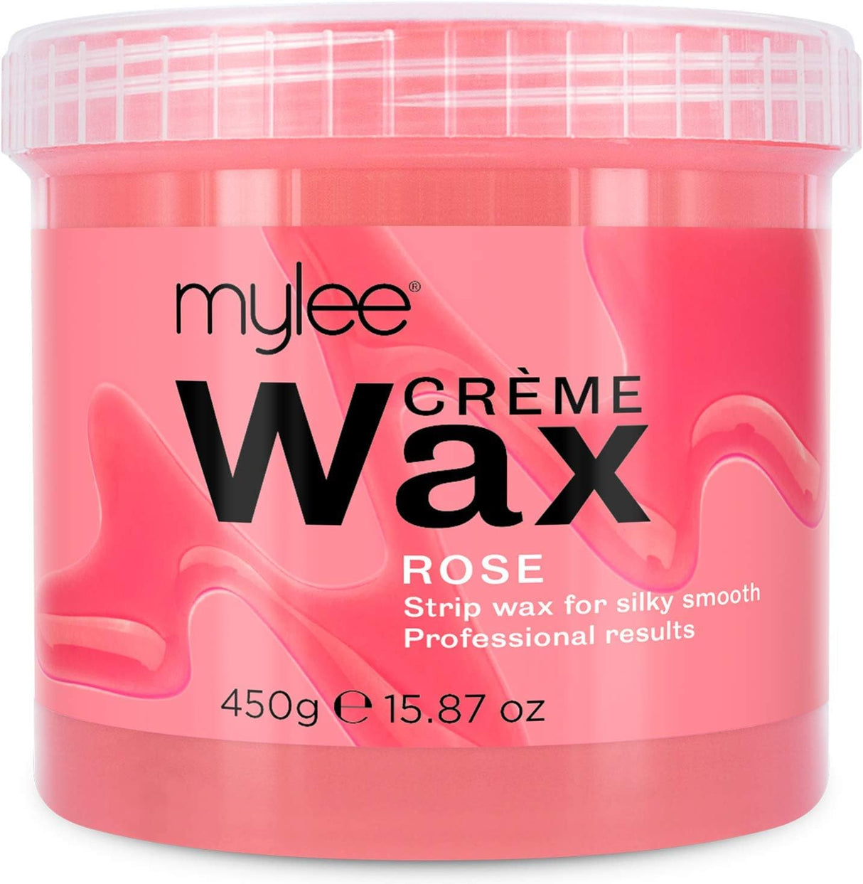 Mylee Rose Soft Creme Wax for Sensitive Skin 450g, Wax Heater Friendly, Ideal for All Body Area Stubborn Coarse Hair Removal.