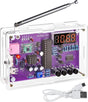 FM Radio Kit, Soldering Practice Kits, DIY Electronic Project Kit FM 87-108MHz with 2 Power Supply Modes, Soldering Learning and Teaching for Beginners, Adults, Kids.