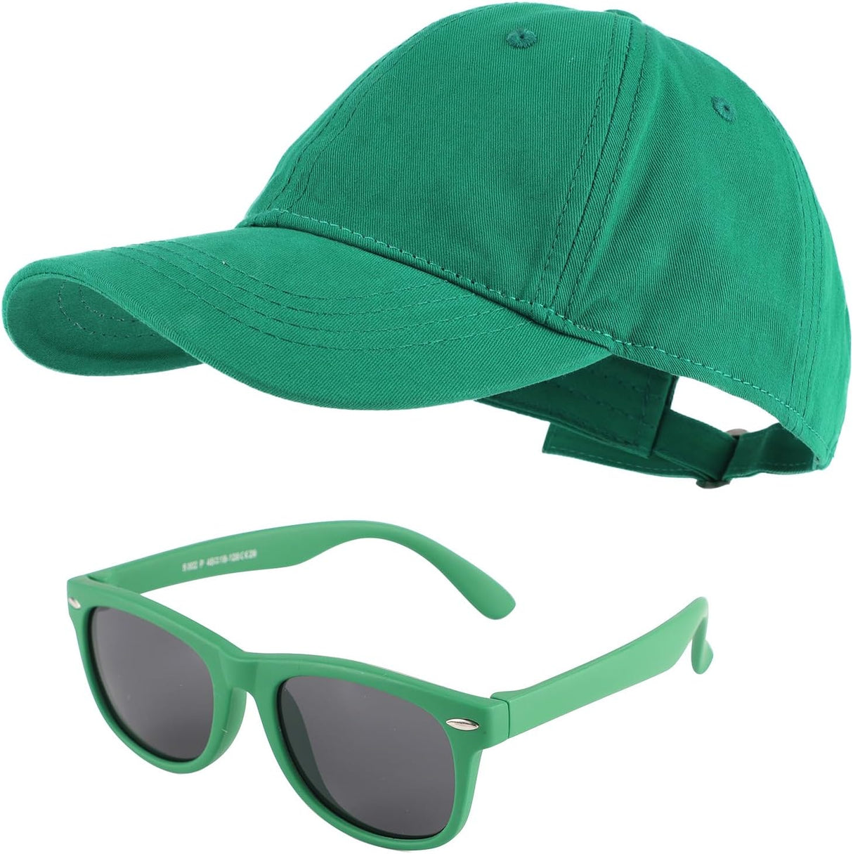 MK MATT KEELY Baseball Cap Sunglasses Set for Boys Girls 3-10 Years Shades Unisex Kids Adjustable Sports Sun Hat Summer Outdoor Accessories.