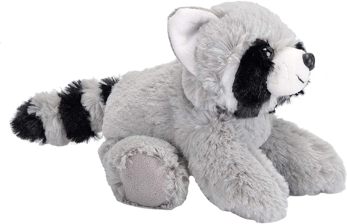 Wild Republic Raccoon Plush, Stuffed Animal, Plush Toy, Gifts for Kids, Hug’Ems 7 Inches.