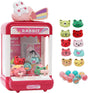 Ark miido Claw Machine for Kids, Candy Machine Grabber Arcade Game Toys, Mini Vending Machine Dispenser Machine With Music & 10 Dolls and 10 Eggs, Indoor Educational Toy for Girls Gift.