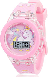 Vspek Unicorn Watch, Digital Watch for Boys Girl, Wrist Watch Girl Multifunction Wrist Watch Girl Unicorn Watch Girls Boys Watches for Kids Ages 3-12.