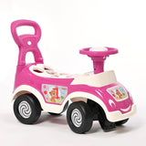 DIVCHI Ride On And Push Along Toy Car With Wheels | Toddler Walker | Toddler Stroller | Riding Toys | Sliding Car (Pink).