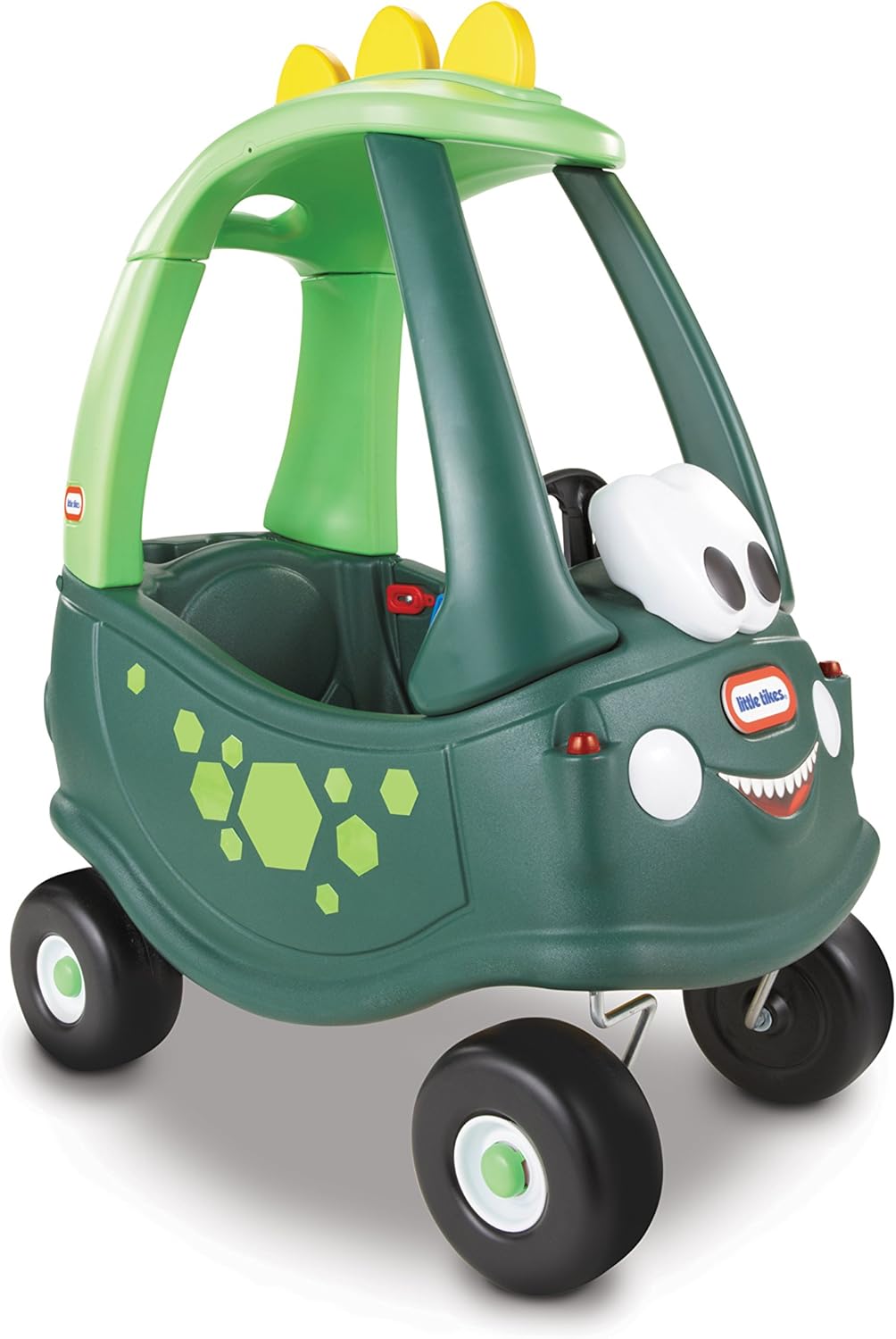 Little Tikes Dino Cozy Coupe Car. Kids Ride-On, Foot to Floor Slider, Mini Vehicle Push Car With Real Working Horn, Clicking Ignition Switch & Petrol Cap. For Ages 18 Months+.