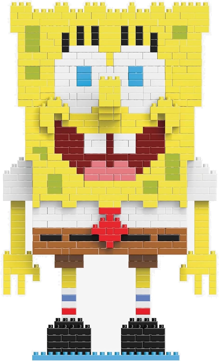 FOCO FOREVER COLLECTIBLES CARTOON TOY SPONGEBOB SQUAREPANTS NICKELODEON CHARACTER BRXLZ BRICKS.