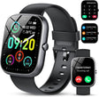 Smart Watch for Men Women Answer/Make Calls, 1.91" Touch Screen Smartwatch, Fitness Watch with Step Counter, Heart Rate Sleep Monitor, 100+Sports Modes, IP68 Waterproof Smart Watches for Android iOS.