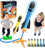 DejaNard Toys for 3-10 Year Old Boys, Rocket Toy Launcher for Kids Gifts for 3-12 Year Old Boys Girls Outdoor Toys Boy Toys Age 3 4 5 6 Garden Toys Kids Toys Boy Gifts Age 3-12.