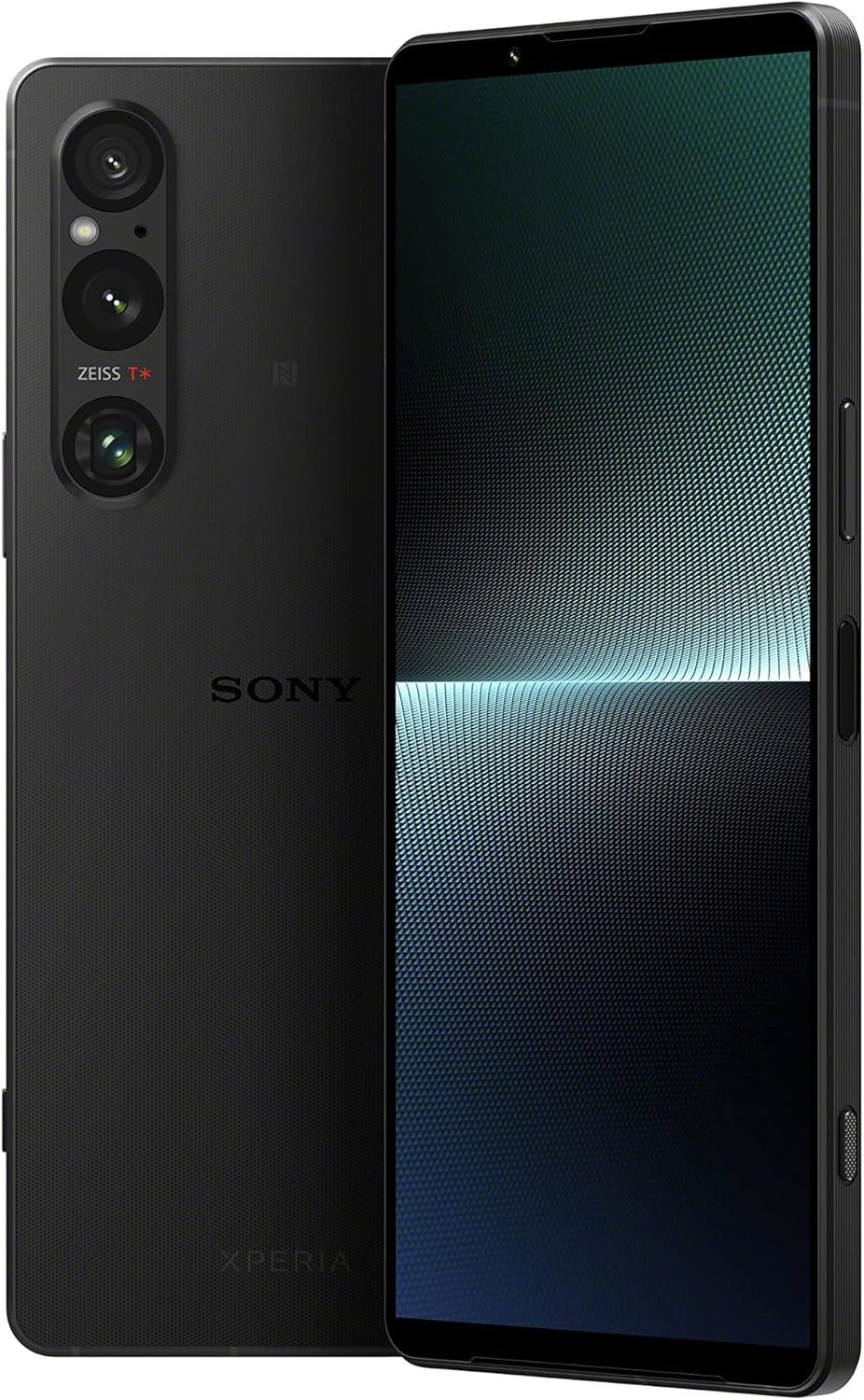 Sony Xperia 1 V Black - 6.5 Inch 21:9 Wide 4K HDR OLED - 120Hz Refresh rate -Triple lens(with Next Gen Sensor & ZEISS)- 3.5 mm audio jack - Android 13 - SIM free - Dual SIM hybrid.