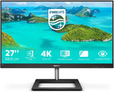 PHILIPS 271E1SCA - 27 Inch FHD Curved Monitor, 75Hz, 4ms, VA, AMD FreeSync, Speakers, FlickerFree (1920 x 1080, 250 cd/m², VGA/HDMI).