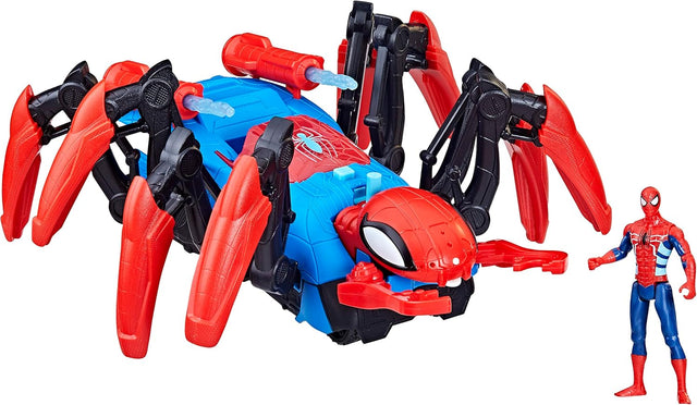 Marvel Spider-Man Crawl ‘N Blast Spider Toy, Super Hero Toys for Children, Ages 4 and Up, Web and Water Blast Feature.