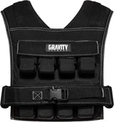 Gravity Fitness 20kg Weighted Vest - Fully adjustable. Calisthenics, Crossfit, Strength Training, home and commercial use..