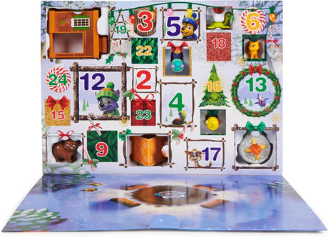 PAW Patrol: 2022 Advent Calendar with 24 Surprise Toys — Figures, Accessories and Kids’ Toys for Ages 3 and up.