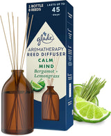 Glade Aromatherapy Reed Diffuser, Home Decor Essential Oils Diffuser Calming Fragrance, Moment of Zen with French Lavender & Australian Sandalwood, 80 ml.