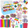 zycBernoi 3000+ Pcs Arts and Crafts Supplies for Kids - Kids Craft kit for Boys & Girls - Craft Box Gift for Ages 4-6, 6-8, 8-12.