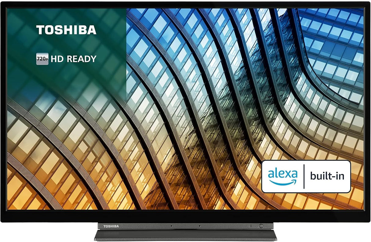 Toshiba 24WK3C63DB 24-inch, HD Ready, Freeview Play, Smart TV, Alexa Built-in (2021 Model).