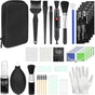 20-in-1 Professional Camera Cleaning Kit, DSLR Camera Cleaning Accessories with Storage Box, Lens Cleaner, Lens Brush, Air Blower, Lens Cleaning Pen, Cleaning Cloth, Cleaning Swabs, Gloves.