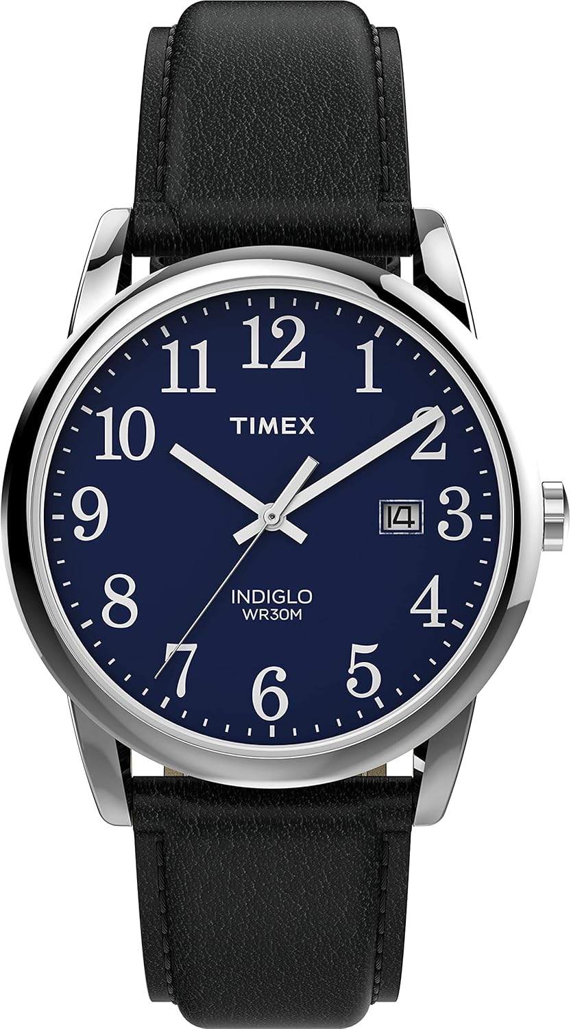 Timex Easy Reader 35 mm Date Window Watch.