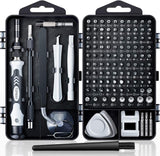 TOPWAY PC Precision Screwdriver Set: 122 PCS Electronics Repair Tool Kit Mini Magnetic Screwdriver Kit for Computer Laptop iPhone MacBook.