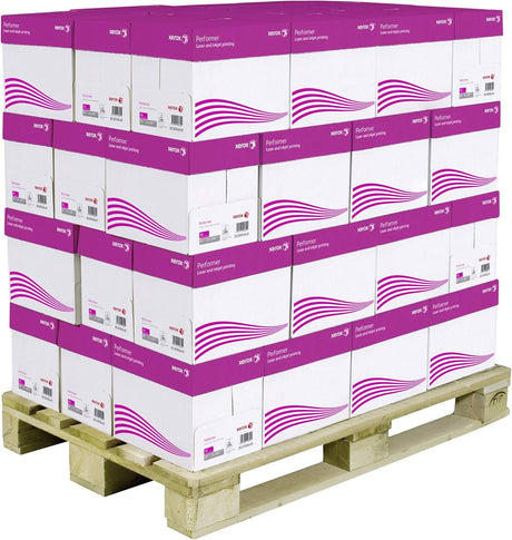 Xerox Performer Multifunction Paper, 80gsm, A4, 1 Carton, 5 Reams, 2500 Sheets, 5 Reams per Carton.