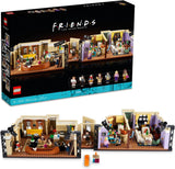 LEGO Icons The Friends Apartments 10292, Friends TV Show Gift from Iconic Series, Detailed Model of Set, Collectors Building Set with 7 Minifigures of Your Favorite Characters.