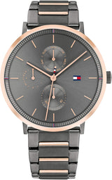 Tommy Hilfiger Analogue Multifunction Quartz Watch for Women with Leather or Stainless Steel Bracelet in Link or Mesh.