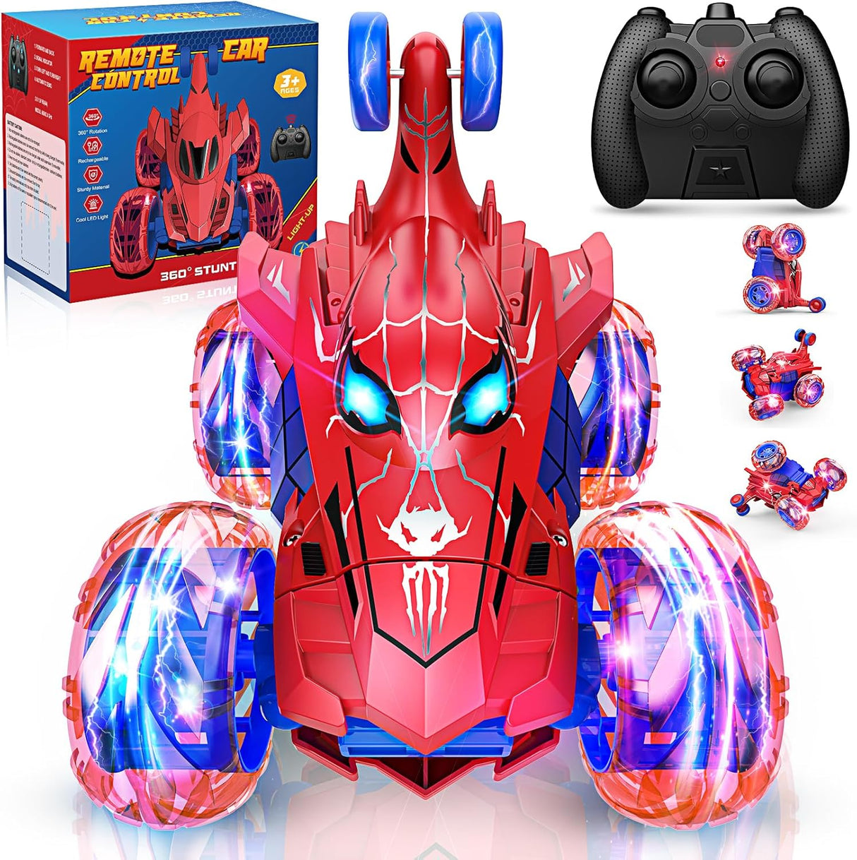 Remote Control Cars Kids Toys, Toys for 3-12 Year Old Boys Girls Gifts Rc Car Boys Toys age 3-12 Monster Truck Toys Car Gifts for 3-11 Year Old Boys Girls Toys.