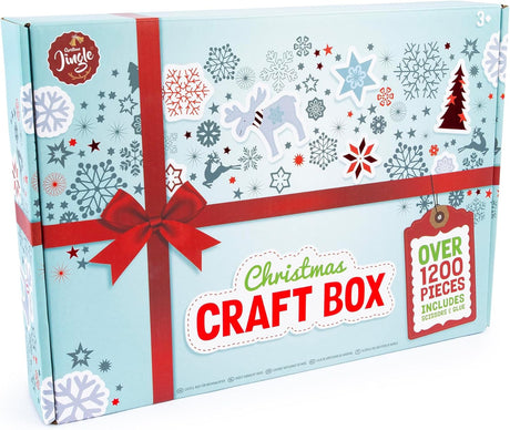 abeec Giant Craft Kit for Kids | Arts and Crafts Supplies Kit | Comprehensive Craft Box for Ages 5 and Over, Ideal for Both Boys and Girls.