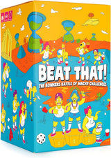 Gutter Games Beat That! - The Bonkers Battle of Wacky Challenges - Family Party Game for Kids & Adults - Card and Board Games for Families - Great Stocking Fillers for Parties & Family Games Nights.