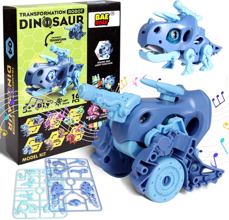 Baeroly Robot Dinosaur Toy with Transforming Action.