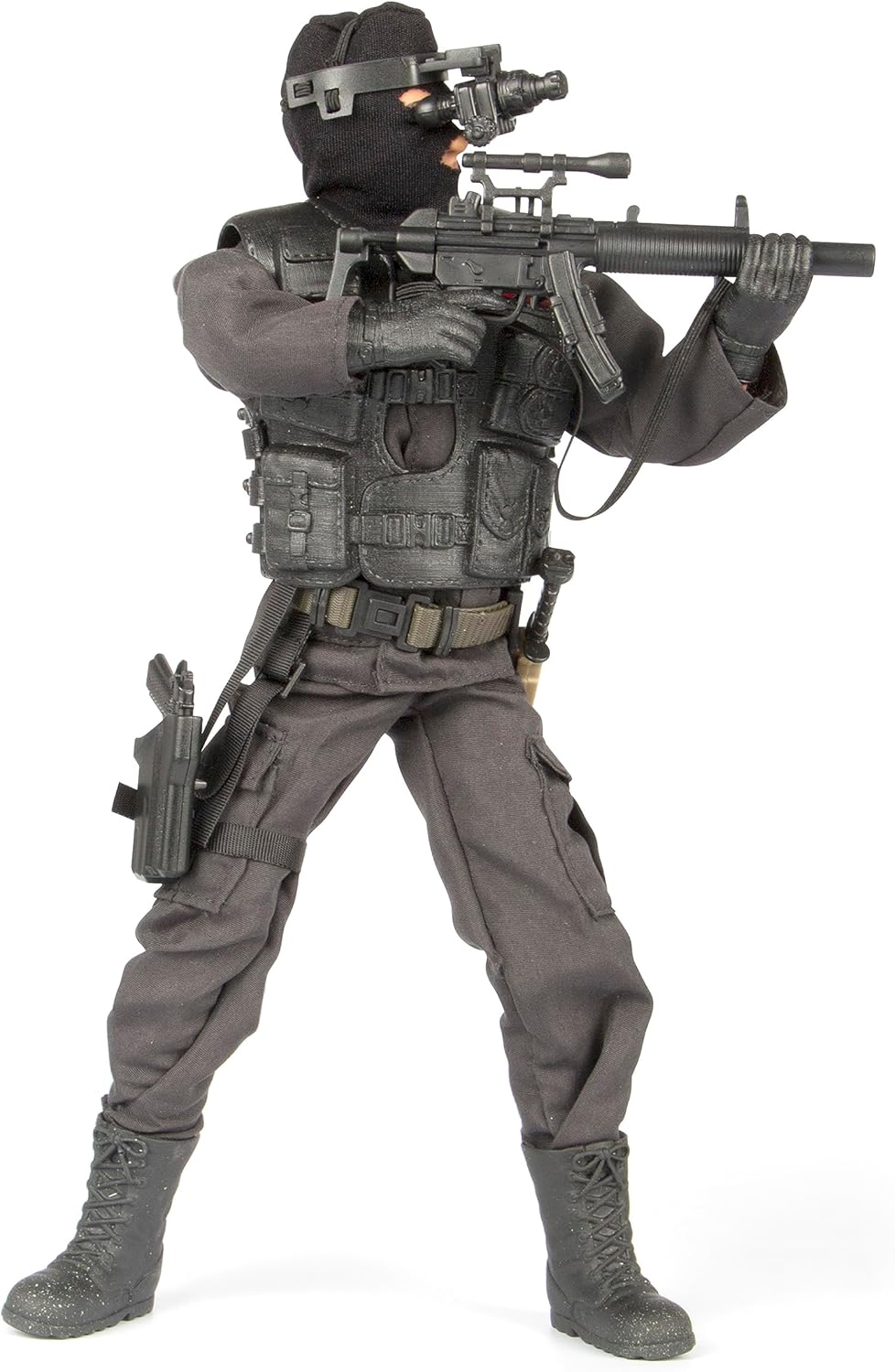 WORLD PEACEKEEPERS from Peterkin | 12" Navy Seal Night Ops Action Figure & Accessories | 1:6 Scale | Action Figures & Accessories | Ages 3+.