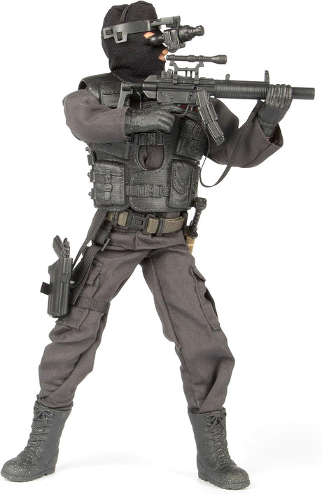 WORLD PEACEKEEPERS from Peterkin | 12" Navy Seal Night Ops Action Figure & Accessories | 1:6 Scale | Action Figures & Accessories | Ages 3+.