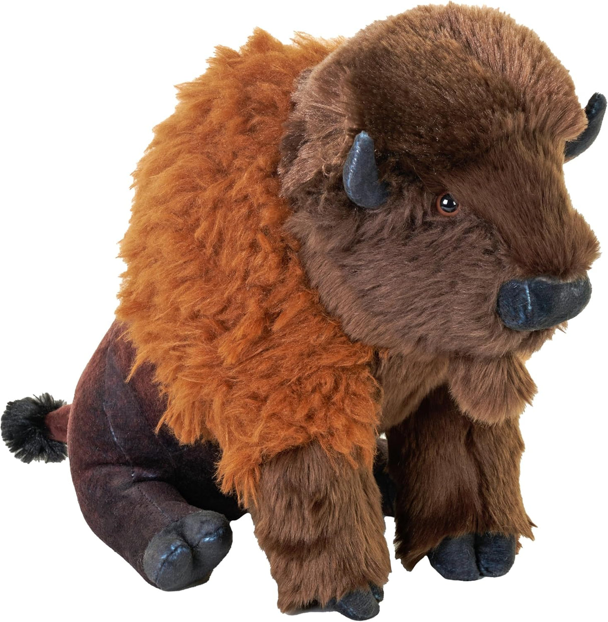 Wild Republic Artist Collection Eco Bison, Stuffed Animal, 15 Inches, Plush Toy, Eco-Friendly.