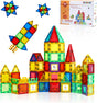 Magblock Magnetic Building Blocks Sets - 46PCS Magnetic Tiles | Magnet Game Toy | Construction Educational Toys for 3 4 5 6 Years Old Boys & Girls On Birthday.