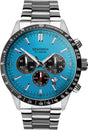 Sekonda Velocity Men’s 45mm Quartz Watch in Blue with Analogue Display, and Stainless Steel Bracelet 30024.