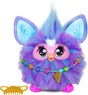 Furby Purple, 15 Fashion Accessories, Interactive Plush Toys for 6 Year Old Girls & Boys & Up, Voice Activated Animatronic, English Version.