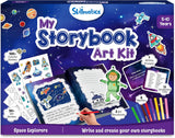 Skillmatics Storybook Art Kit - All My Adventures Art Kit for Kids, Write & Create Storybooks, Creative Activity for Boys & Girls, DIY Kit, 150+ Stickers, Gifts for Ages 5, 6, 7, 8, 9, 10.